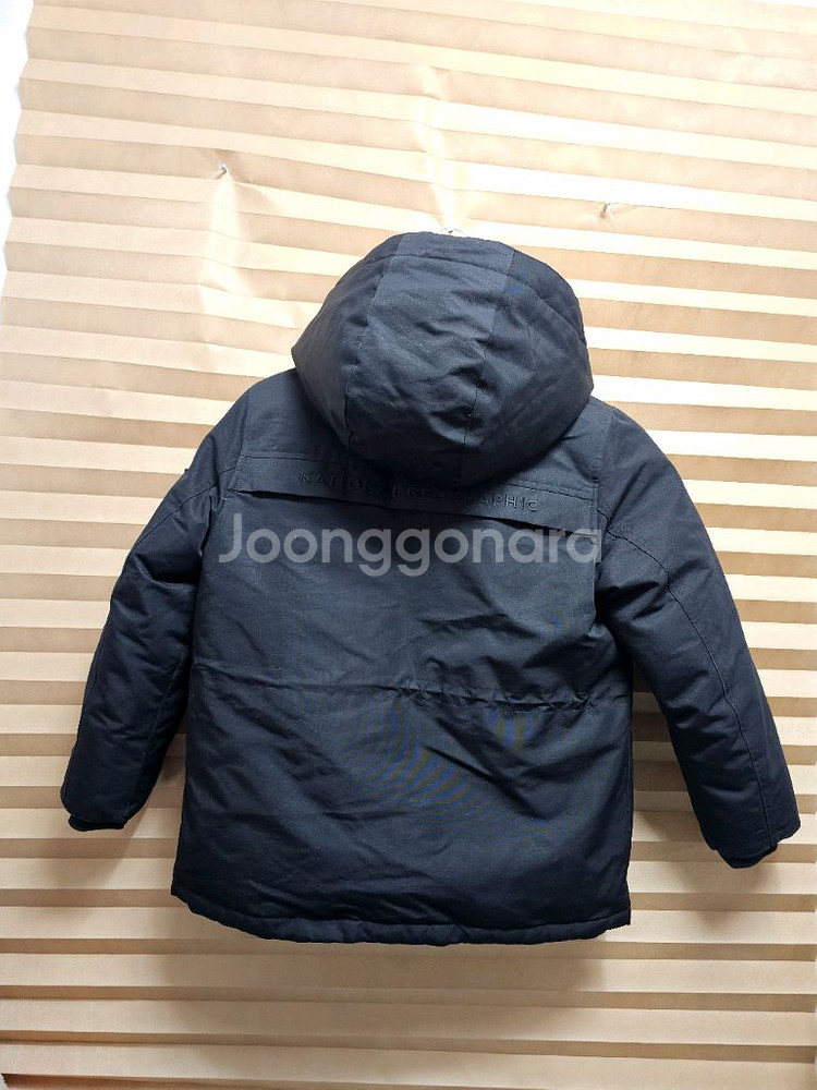 내셔널지오그래픽 키즈 검정 패딩 다운점퍼 사이즈 120--2
