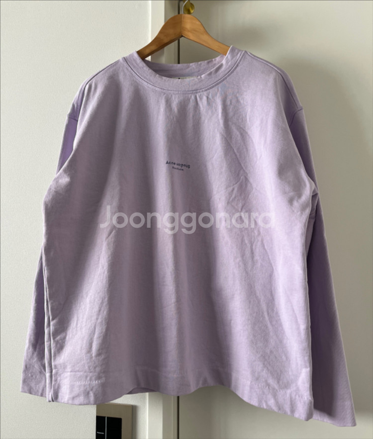 아크네 스튜디오 오버핏 스웻 셔츠--0