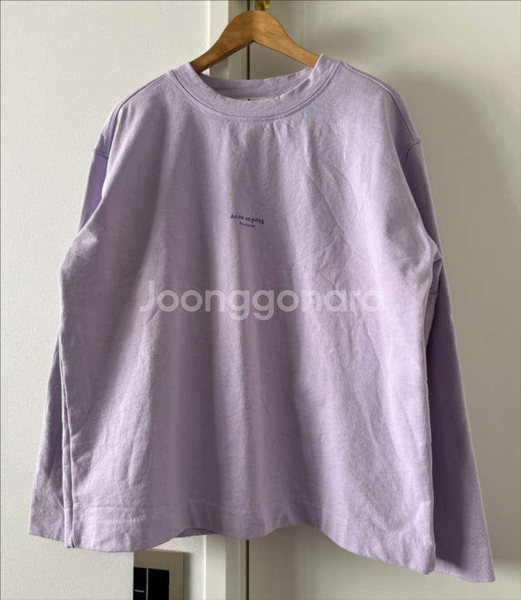 아크네 스튜디오 오버핏 스웻 셔츠--0