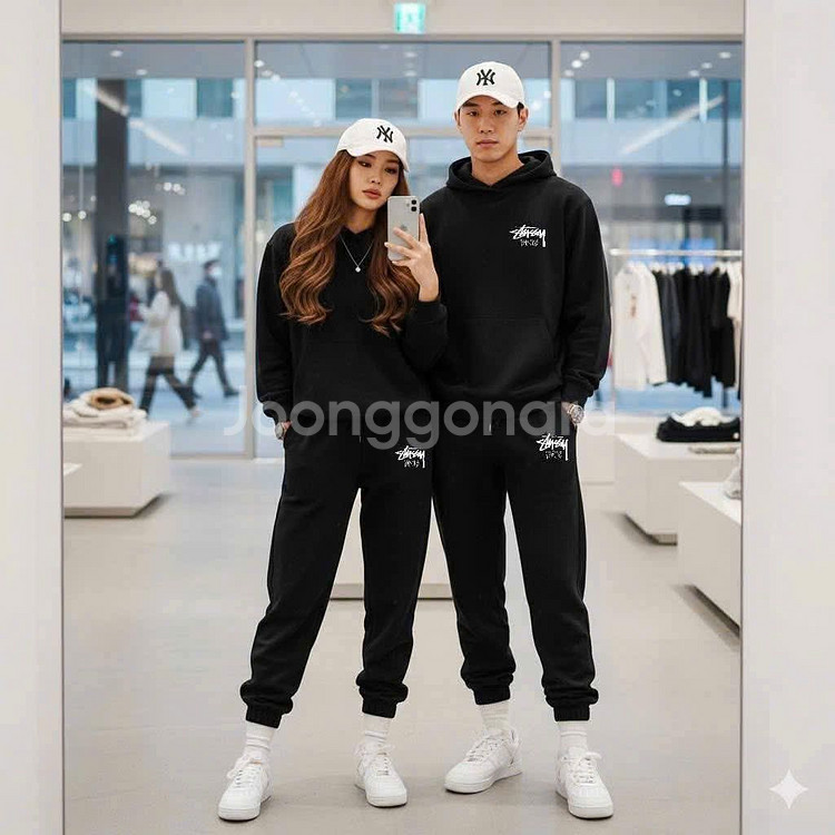 스투시 콜라보 맨투맨 S M L XL XXL--0