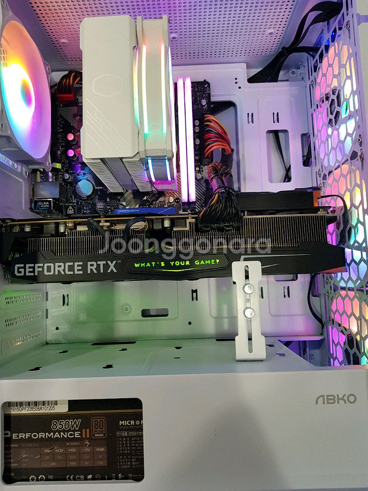 RTX 3080 라이젠7 5700X 게이밍 컴퓨터--2