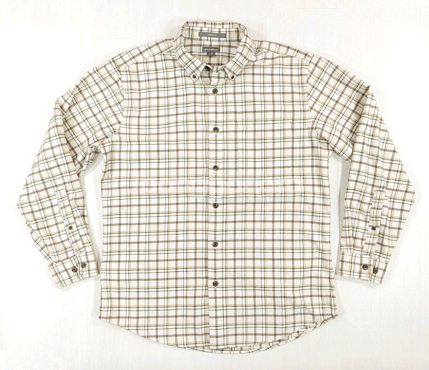 에디바우어 릴렉스핏 체크셔츠 M--0