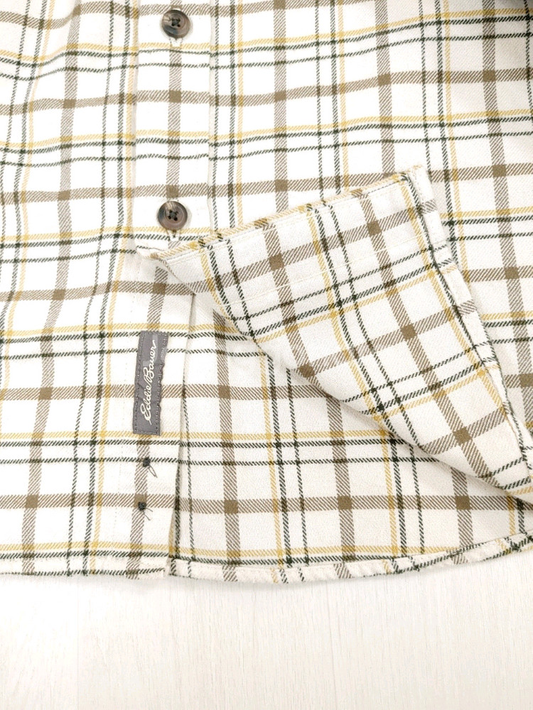 에디바우어 릴렉스핏 체크셔츠 M--5