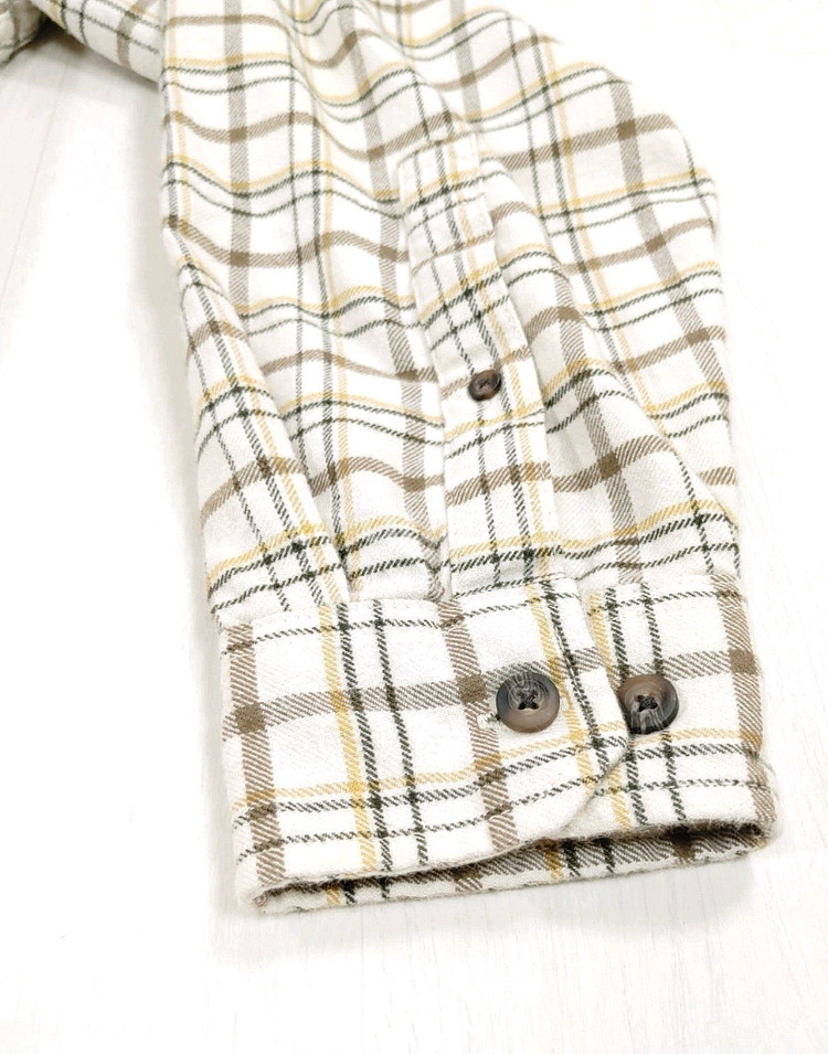 에디바우어 릴렉스핏 체크셔츠 M--3