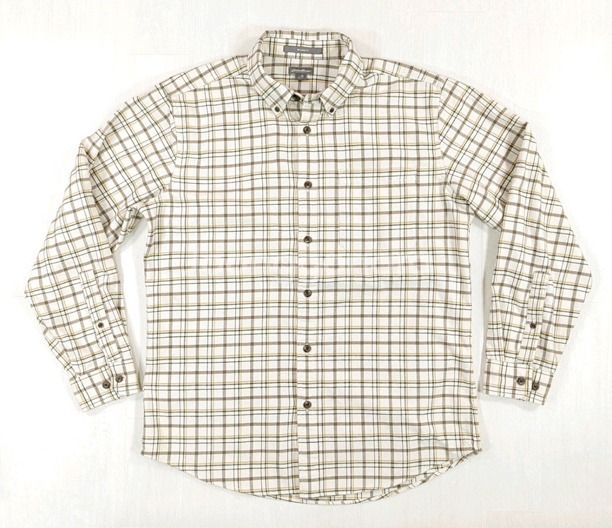 에디바우어 릴렉스핏 체크셔츠 M--9