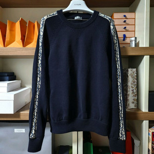 [새상품급]디올 오블리크 인서트 니트 M 네이비