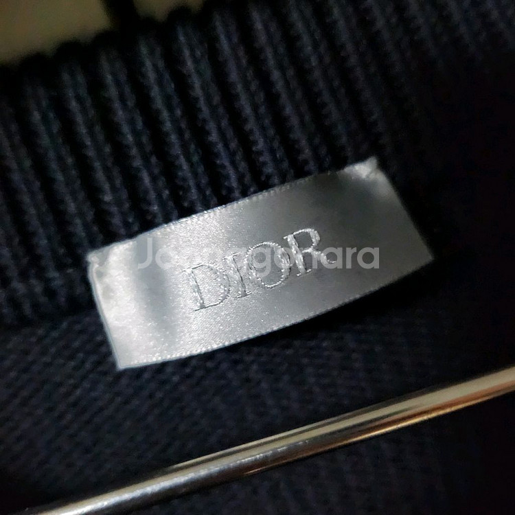 [새상품급]디올 오블리크 인서트 니트 M 네이비--3