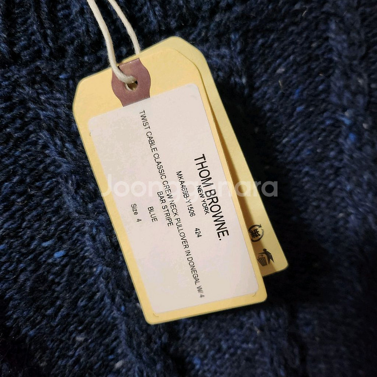 [새상품급]톰브라운 도네갈 아란케이블 니트 4사이즈--5