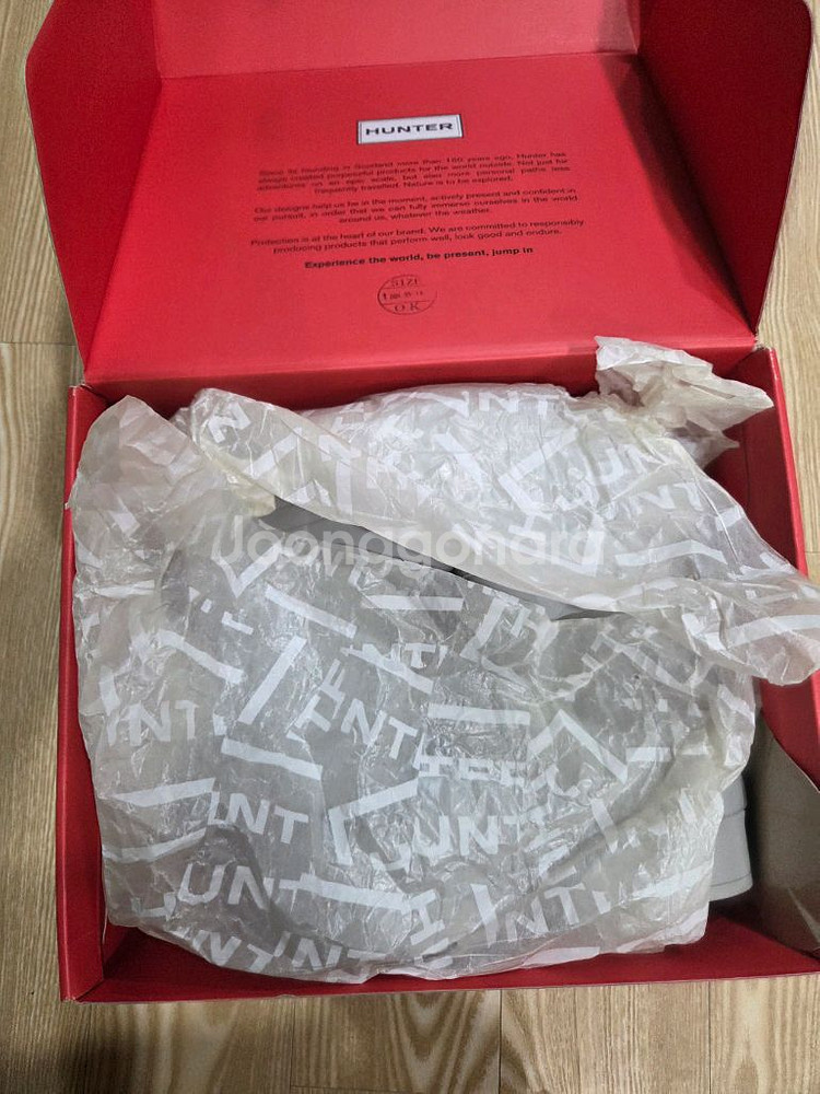 헌터 여성용 레인부츠 240--1