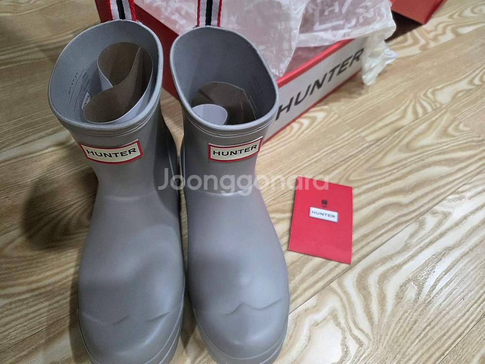 헌터 여성용 레인부츠 240--6