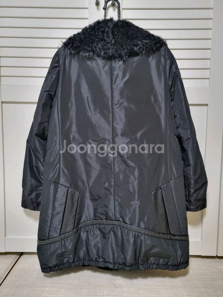 KARRA 리얼양털카라.토끼털안감 얇은패딩자켓. 55~66반--1