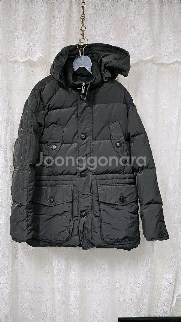 헤지스 구스다운 패딩점퍼--0