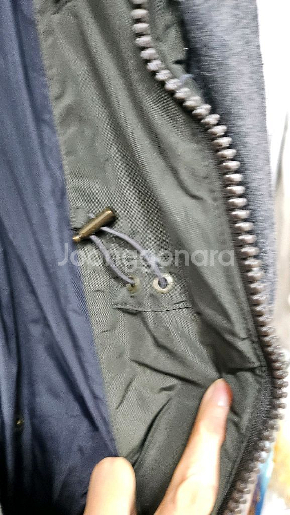 헤지스 구스다운 패딩점퍼--6