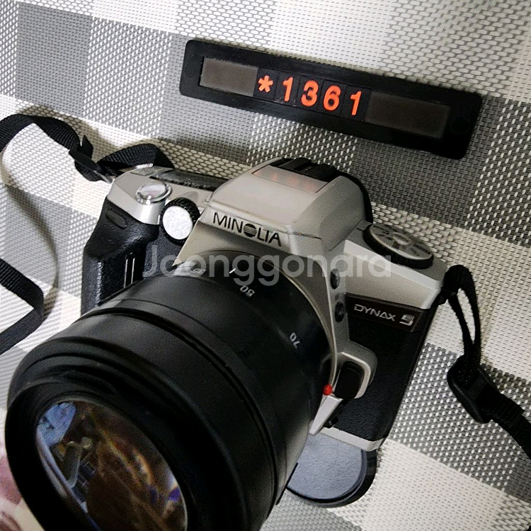 미놀타 다이낙스 5 필름카메라 28-70 줌렌즈--1