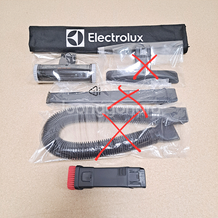 새상품 일렉트로룩스 무선청소기 악세사리 정품 키트 노즐 호스 침구 브러쉬--0