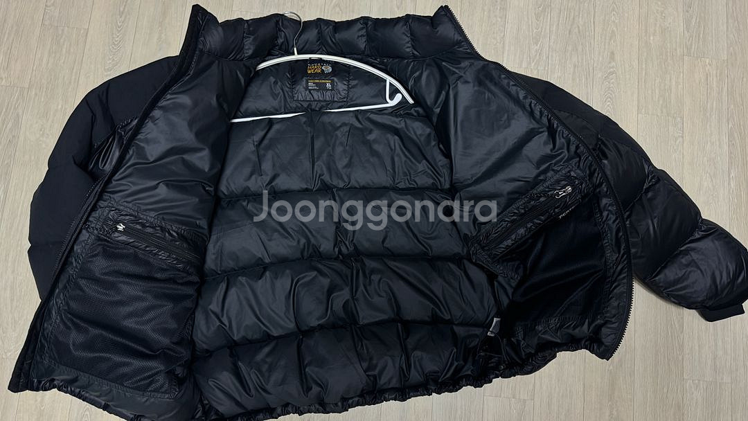 (새상품) 스투시x마운틴 하드웨어 서브제로 다운 자켓 블랙 패딩 XL--2