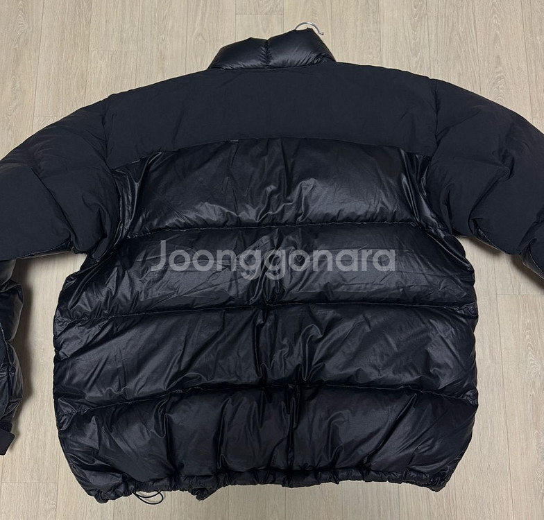 (새상품) 스투시x마운틴 하드웨어 서브제로 다운 자켓 블랙 패딩 XL--4