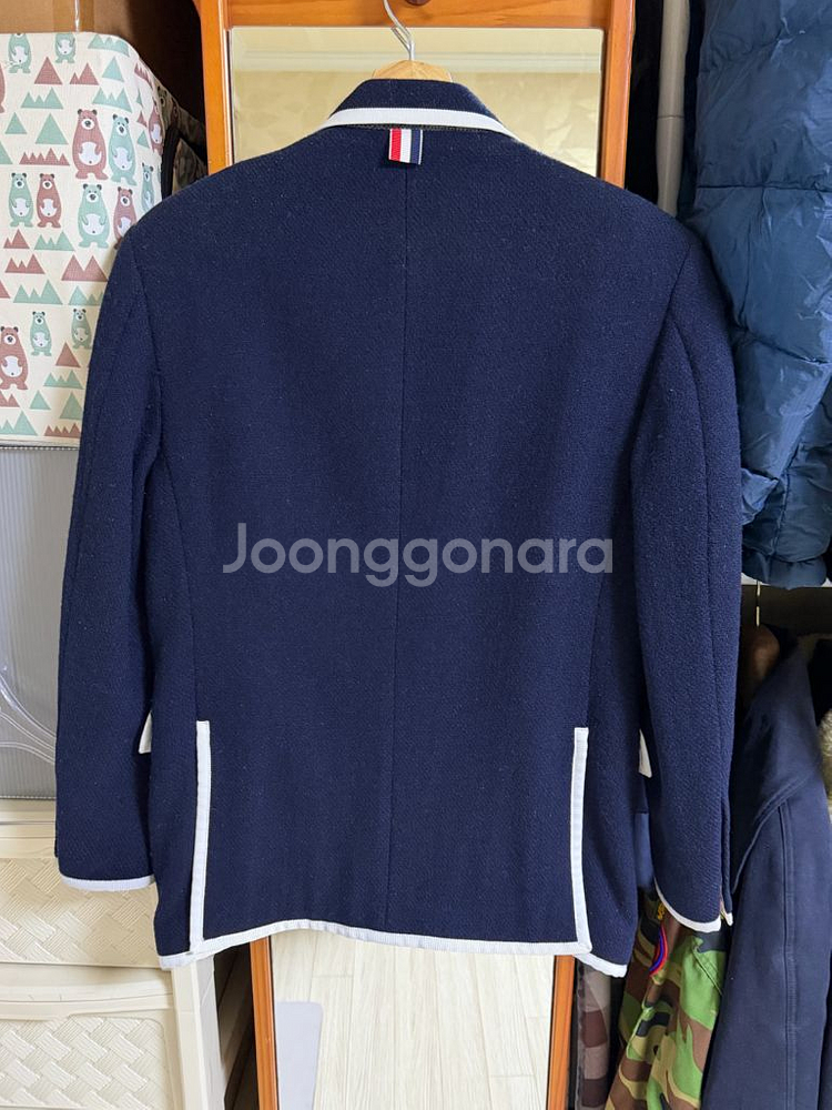 톰브라운 니만마커스 파이핑 자켓 S--1