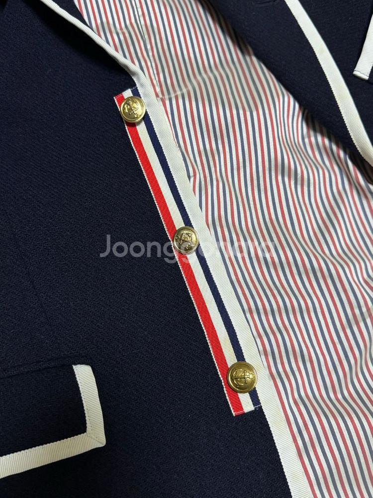 톰브라운 니만마커스 파이핑 자켓 S--7