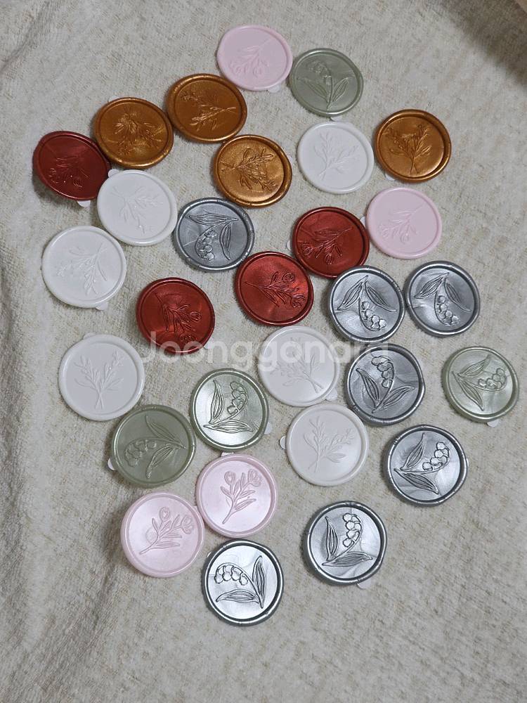 실링왁스스티커 29개--0