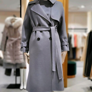 씨씨콜렉트 캐시미어혼방 핸드메이드 모직 롱 코트 66 새상품