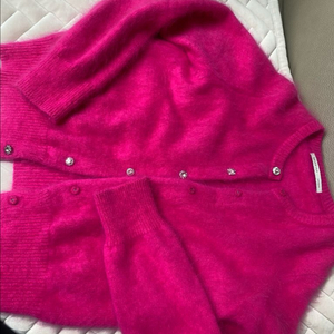 레니본 앙고라 가디건