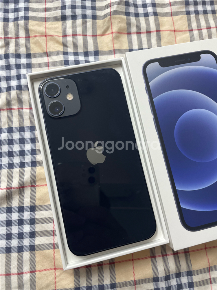 아이폰12미니 128블랙 SSS급 ios16.1.1--1