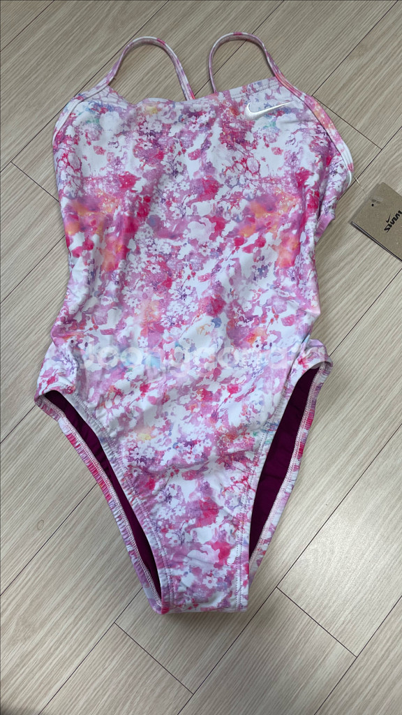 나이키스윔 플로럴블리스 라즈베리 컷아웃 30--0