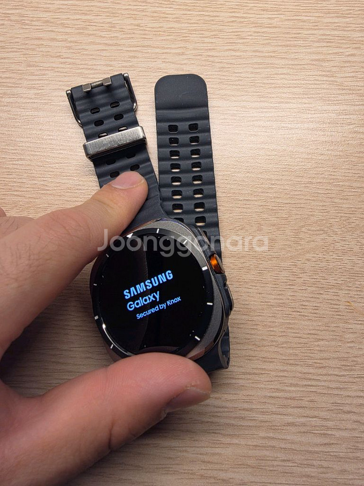 갤럭시 워치 울트라 블랙 실버 32기가--3