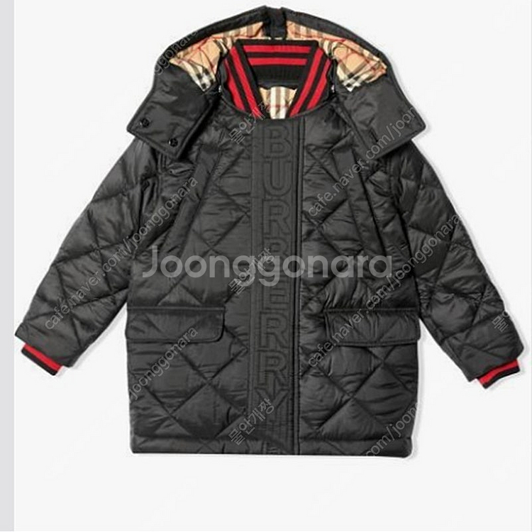 버버리 코리아매장판 키즈 아동 10Y 퀼팅 패딩 사랑봉봉--9
