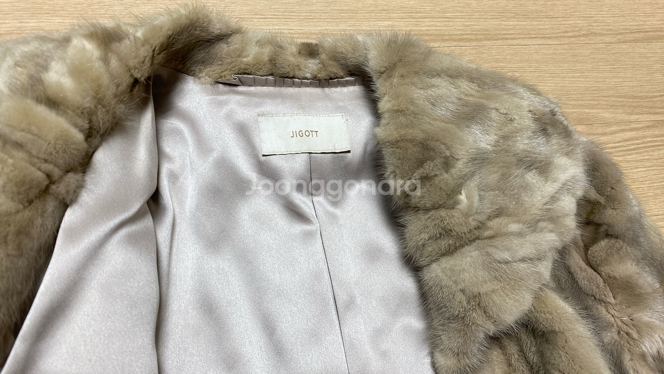 지고트 밍크 코트 (모피 코트)--3