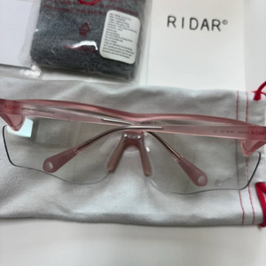 Ridar 라이다 메인테인 maintain 러닝 고글 선글라스 핑크 변색렌즈