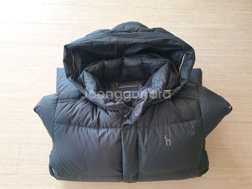 헤지스 키즈 구스 사파리 패딩 155사이즈--0