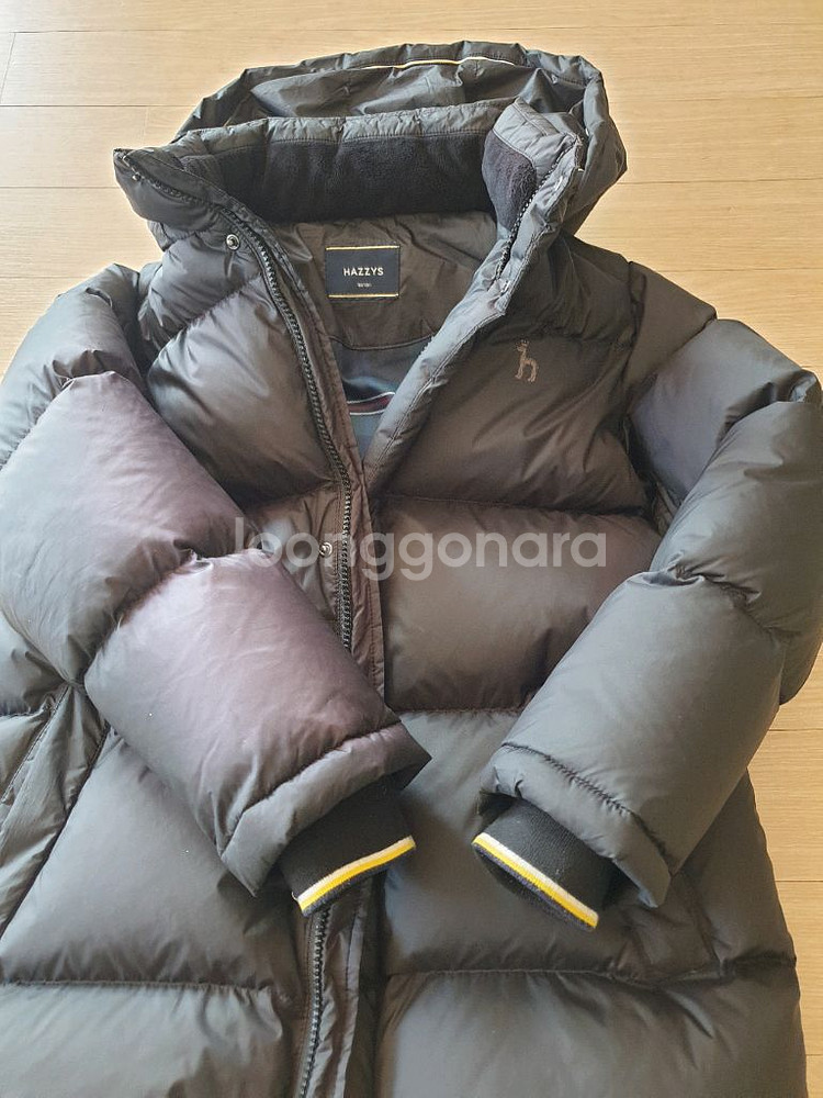 헤지스 키즈 구스 사파리 패딩 155사이즈--2