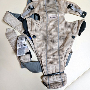 베이비뵨 미니 핑크 매쉬 아기띠