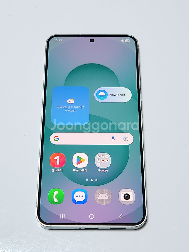 A급) 갤럭시S25 256G 무잔상 민트 56927--0