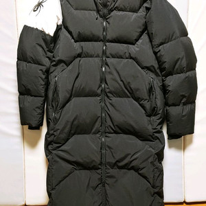 [XXL] 스파이더 덕다운 롱패딩점퍼 블랙1325