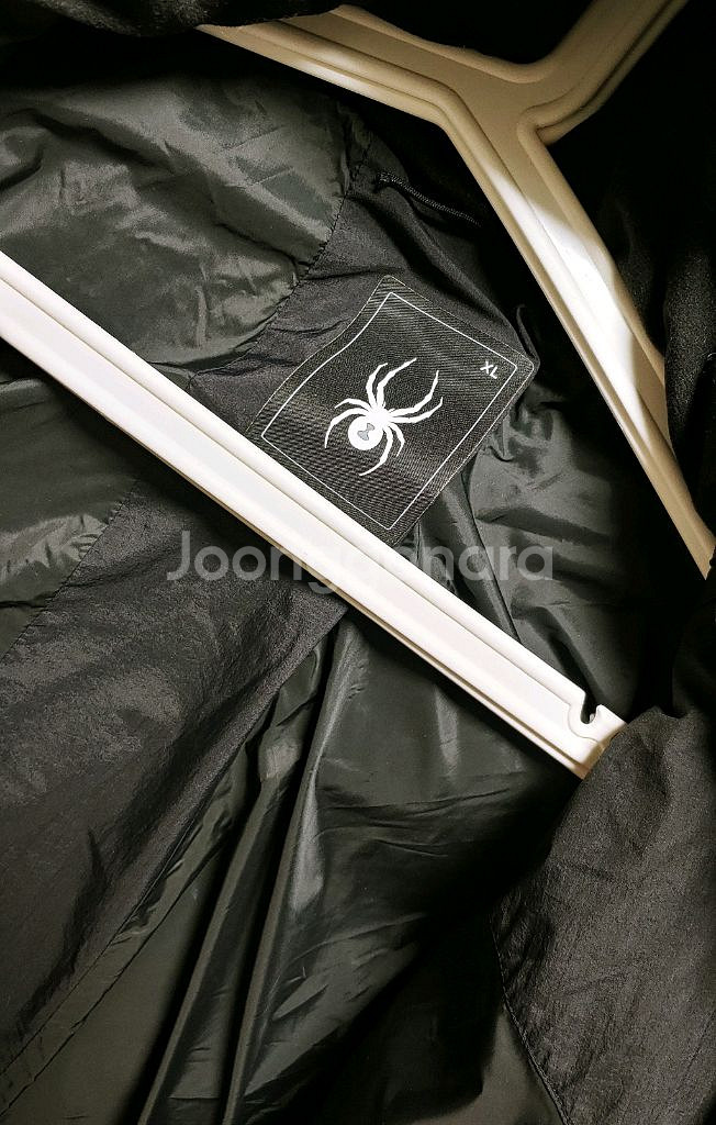 [XXL] 스파이더 덕다운 롱패딩점퍼 블랙1325--3