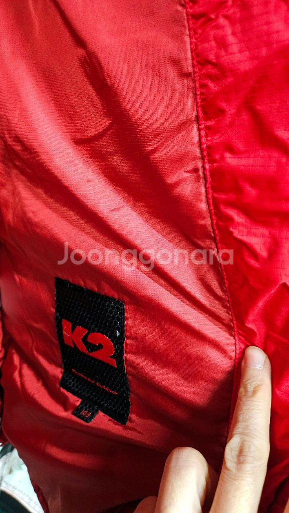 211. K2 구스 패딩 점퍼 105--8