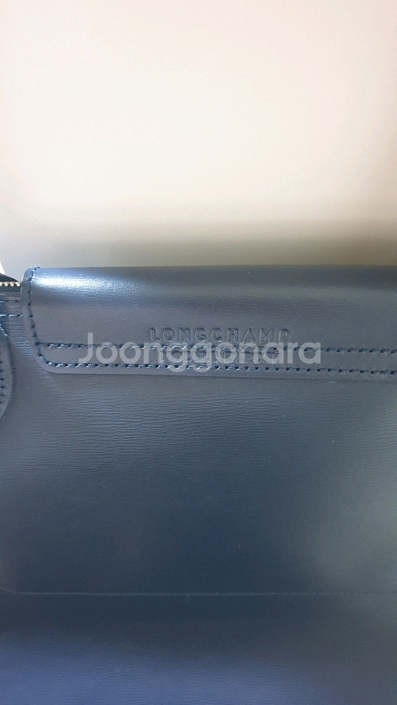 롱샴 르 플리아쥬 시티 M 토트백 네이비--2