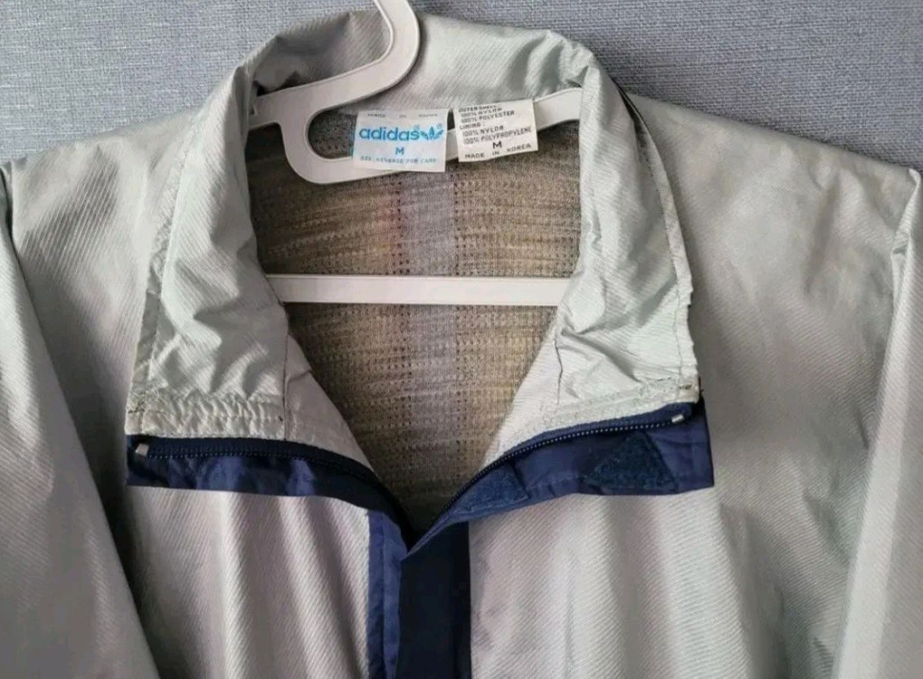 80s 레어 아디다스 정품 고어텍스 바람막이 M--1