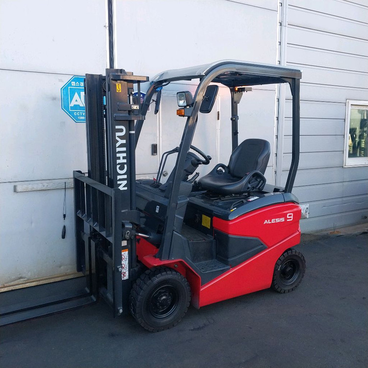 니찌유전동지게차 0.9톤 2단 3000MM 2020년식--2