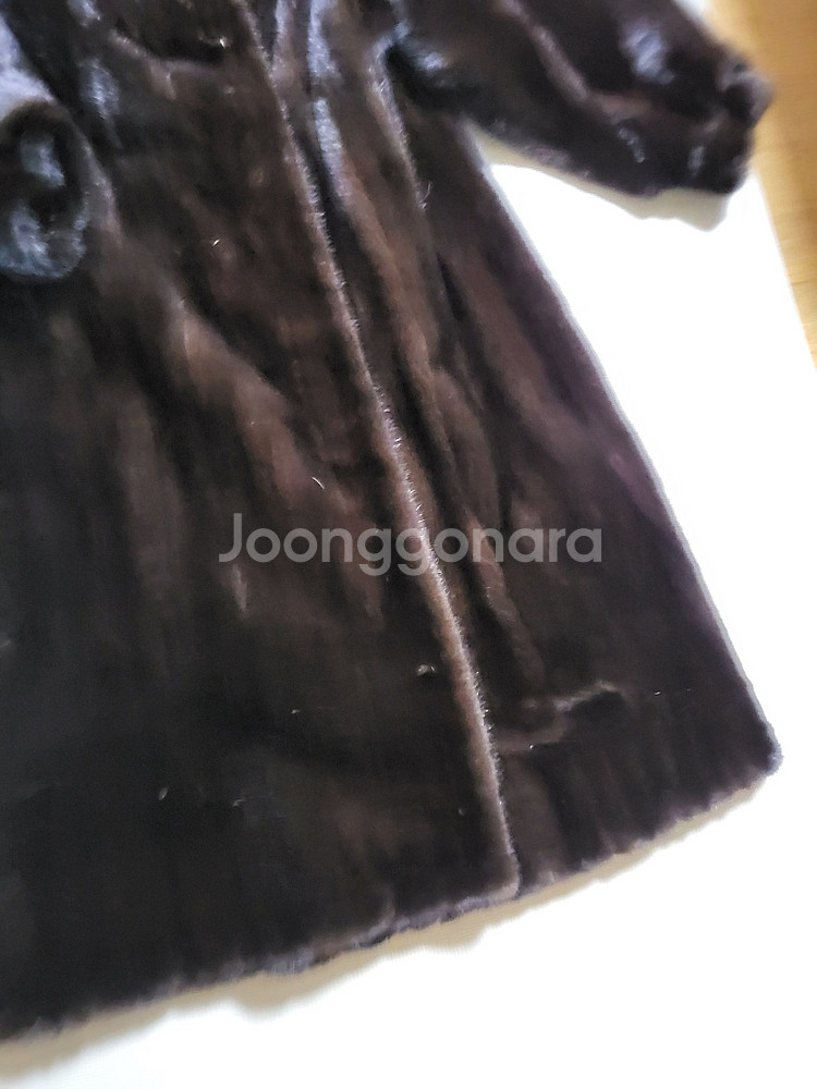 고급 롱밍크코트 66-77--2