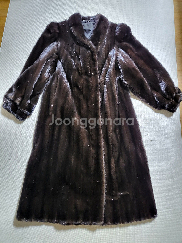 고급 롱밍크코트 66-77--0