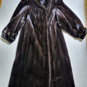 고급 롱밍크코트 66-77