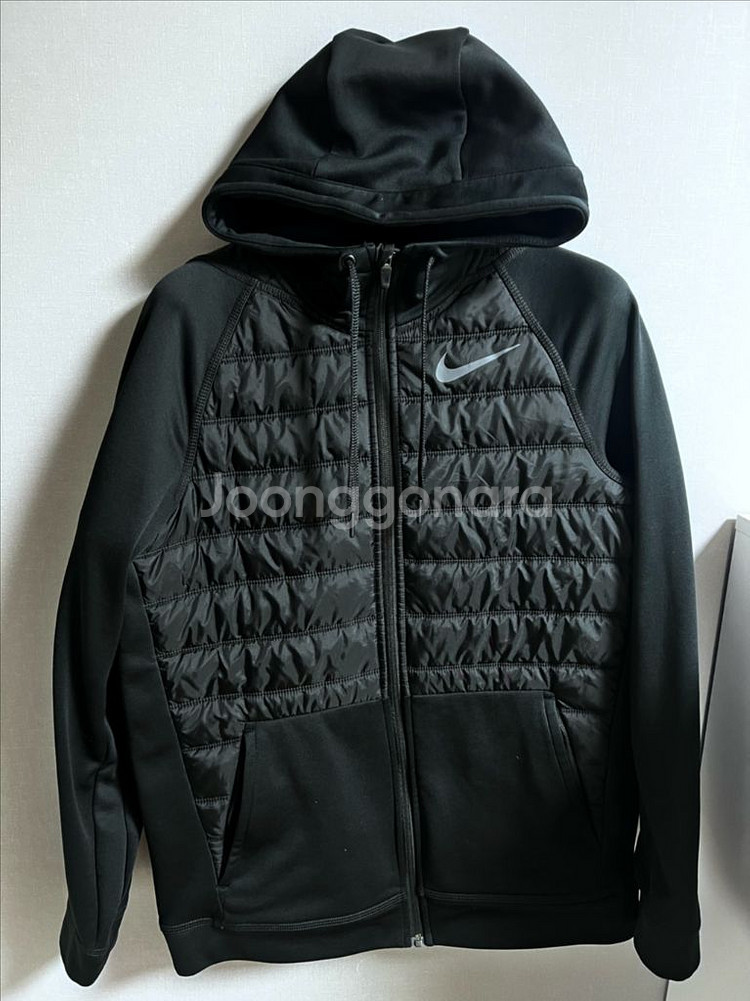 나이키 러닝후드집업 경량패딩--0