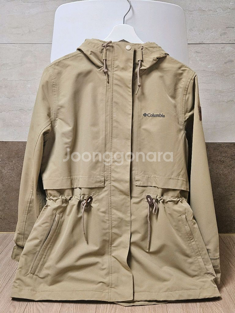 여성용 후드 바람막이 자켓--0