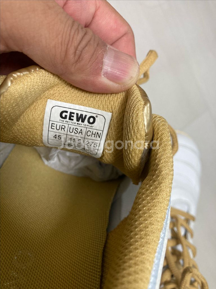 게보 탁구화 275mm 무료배송--6