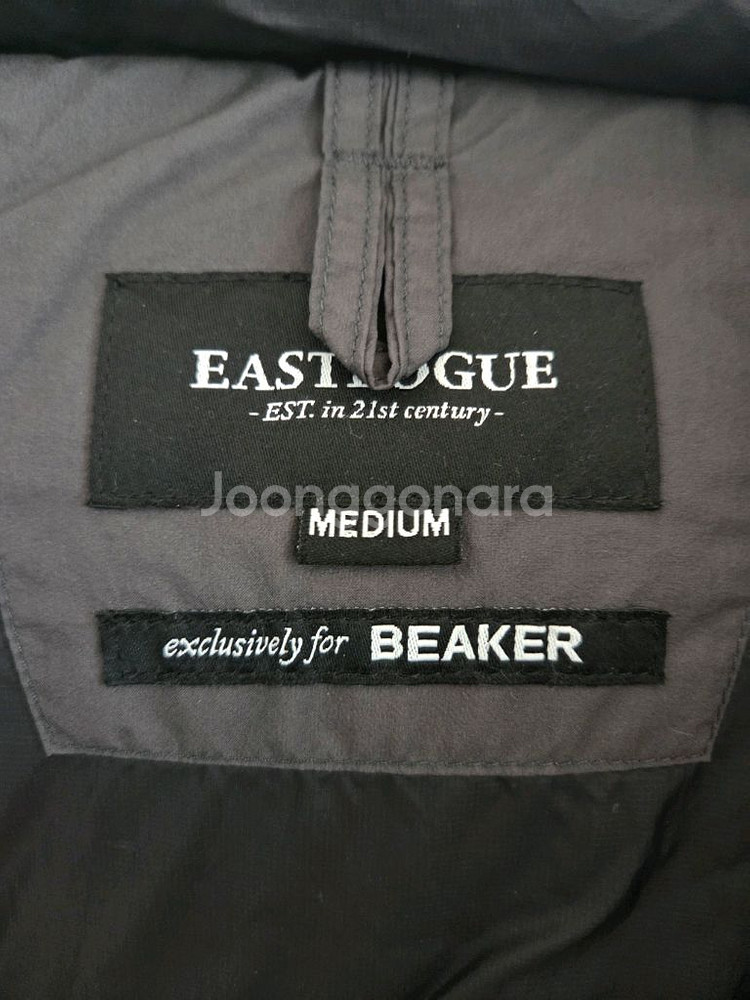 이스트로그x비이커 유틸리티 파카 고어텍스 애쉬 M--3