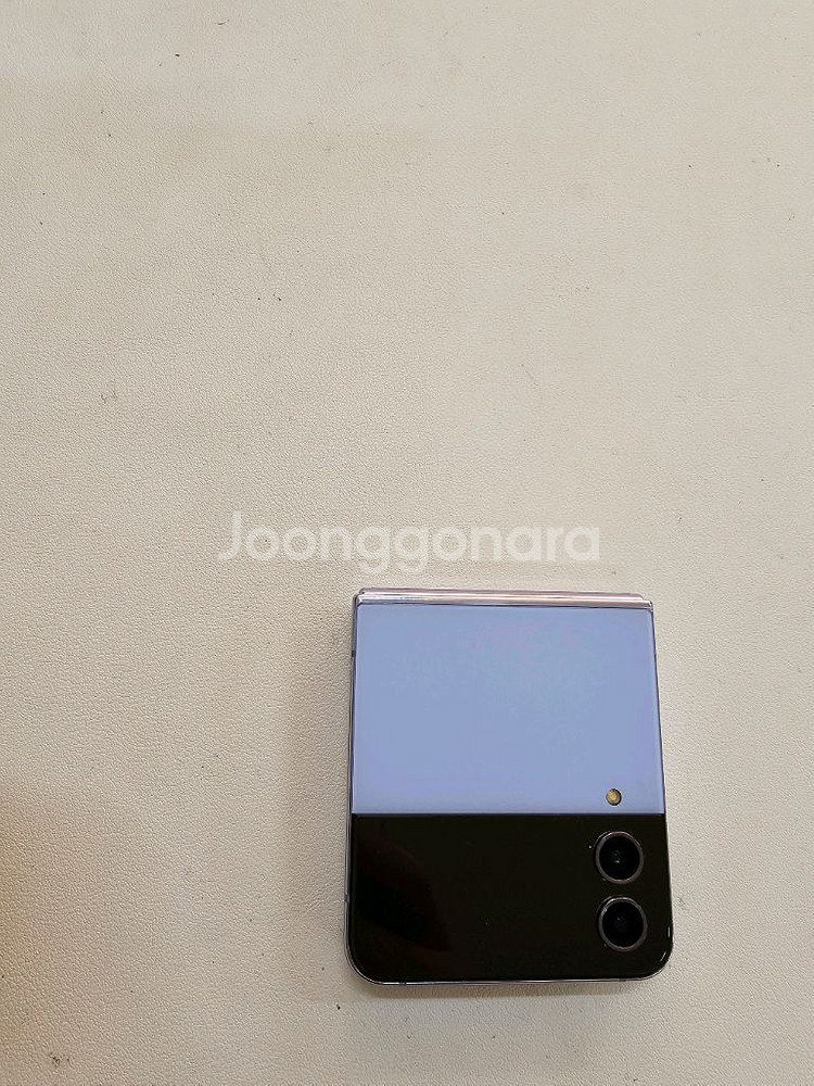 갤럭시 Z플립4 블루 센터판 256GB SS급--2
